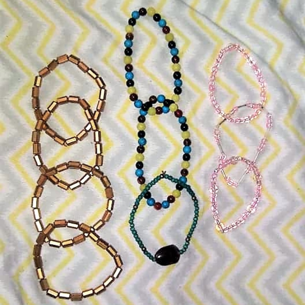 beaded bracelet